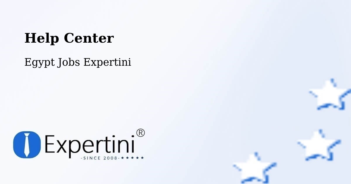 Help Center – Dishnā - Egypt Jobs Expertini