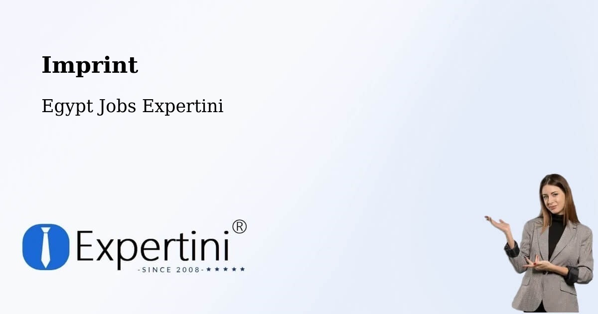 Imprint – Dishnā - Egypt Jobs Expertini